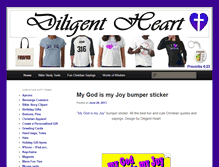 Tablet Screenshot of diligentheart.com